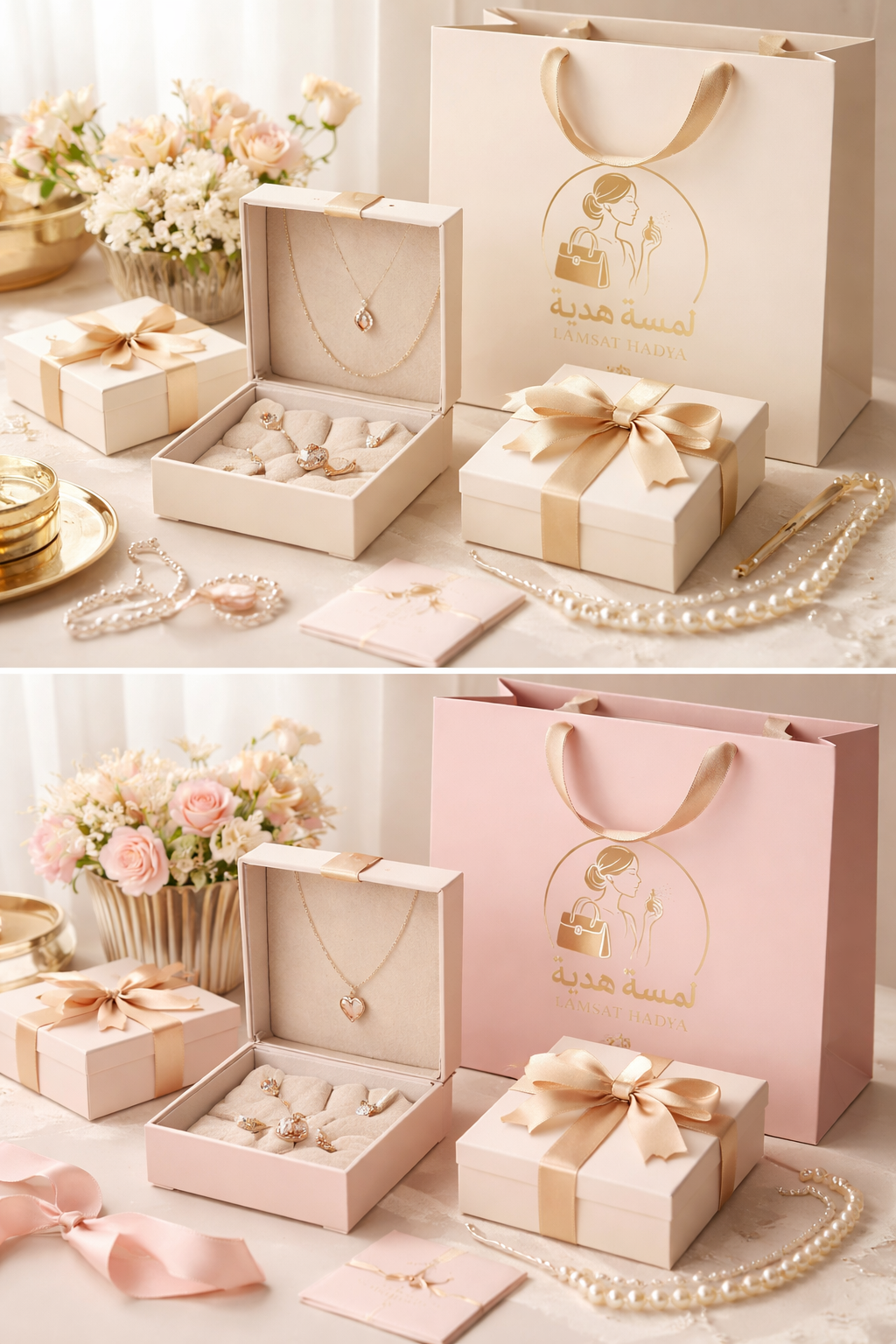 أسورة خرز ملونة